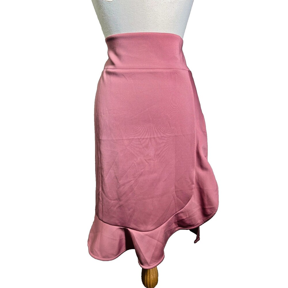 Thalia Sodi Skirt Size M Women's Modern Asymmetrical Ruffle Romantic Academia